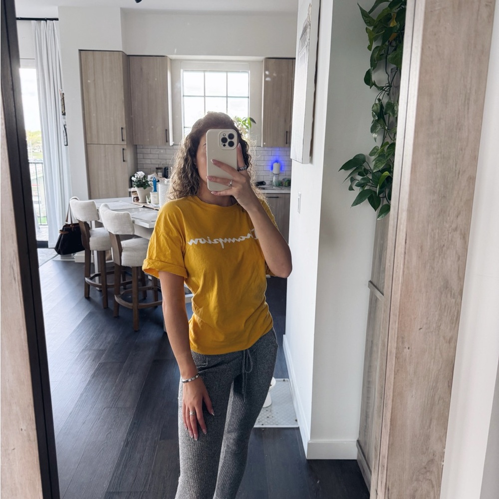 Champion Yellow Tee (Size XL)